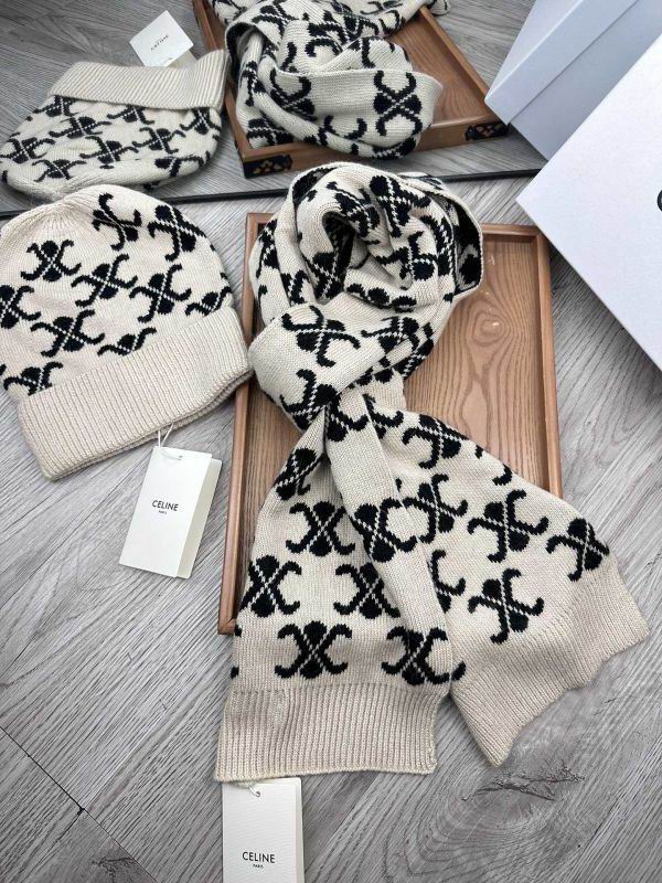 Celine Scarf Hat hm (95)