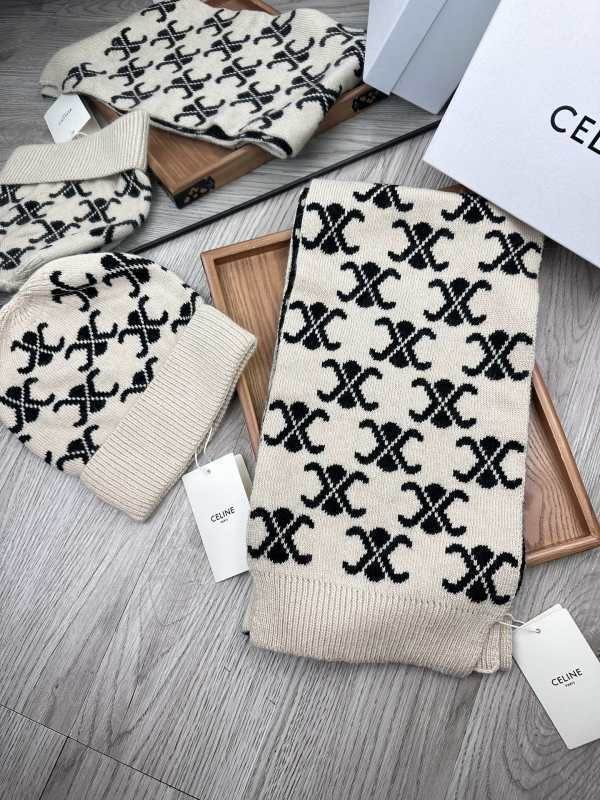 Celine Scarf Hat hm (96)