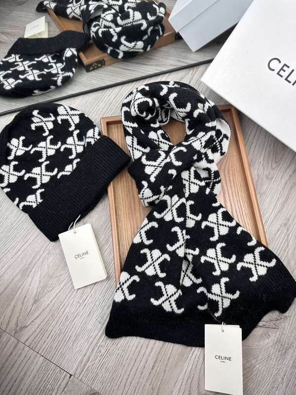 Celine Scarf Hat hm (97)