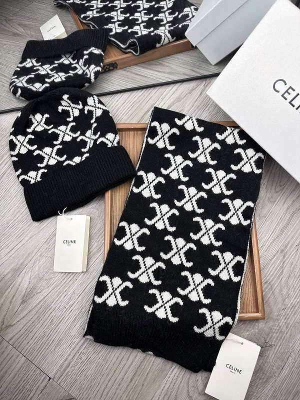Celine Scarf Hat hm (98)
