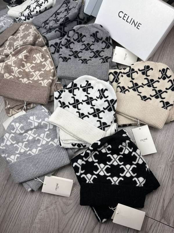 Celine Scarf Hat hm (99)