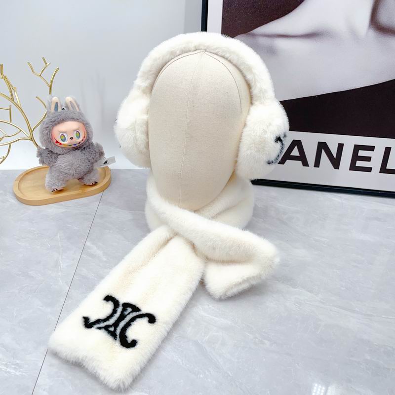 Celine scarf earmuff dx (203)