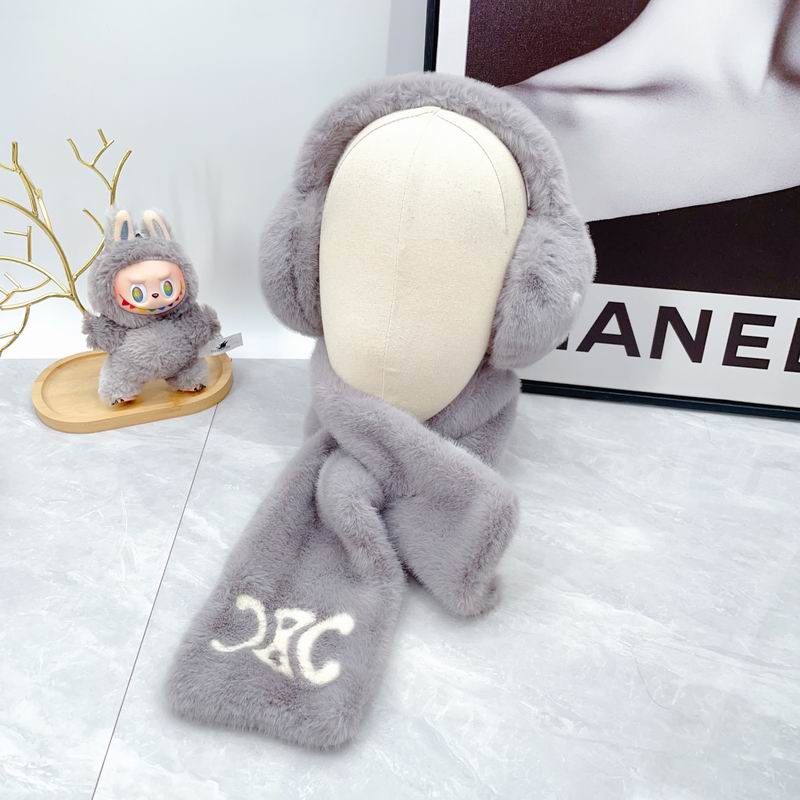 Celine scarf earmuff dx (212)
