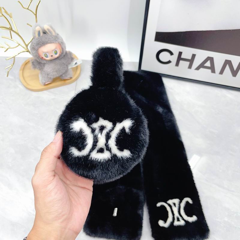 Celine scarf earmuff dx (223)