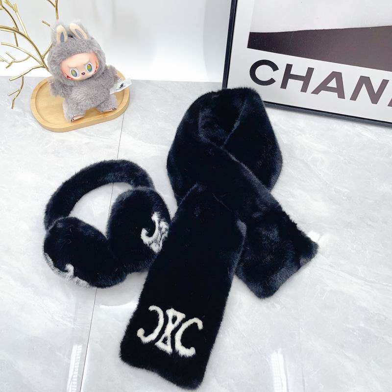 Celine scarf earmuff dx (227)