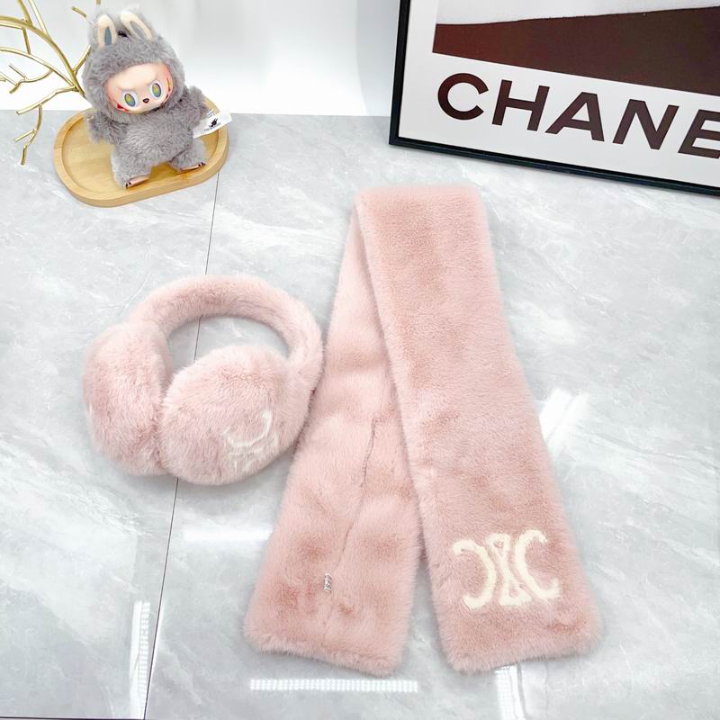 Celine scarf earmuff dx (231)