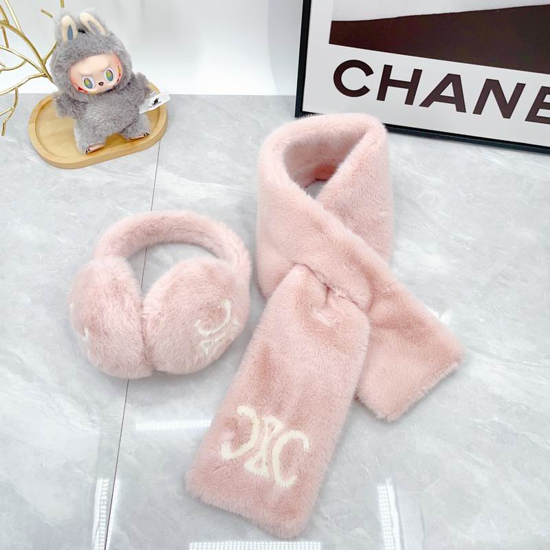 Celine scarf earmuff dx (235)