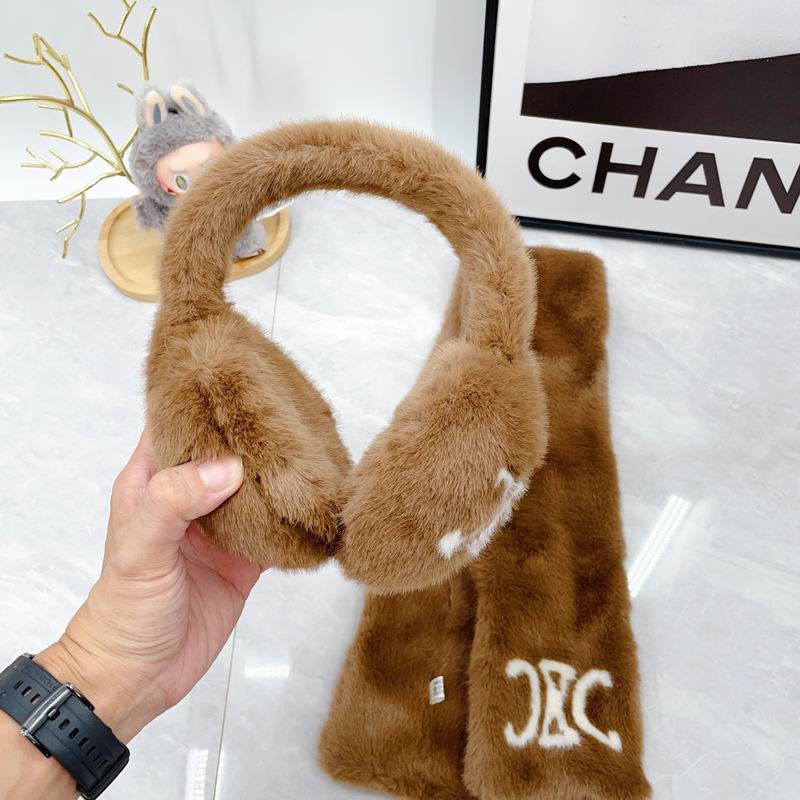 Celine scarf earmuff dx (242)