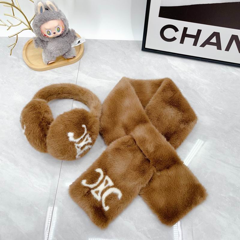 Celine scarf earmuff dx (244)