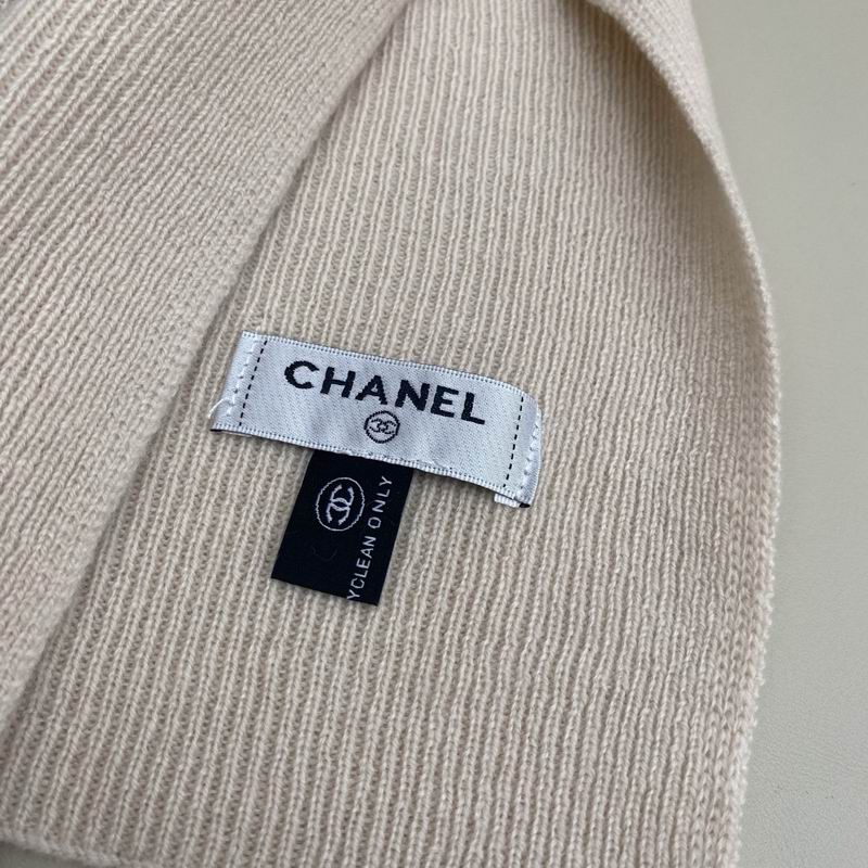 Chanel  scarf 168X60cm 55%绵羊毛45%山羊绒 E08 (2)