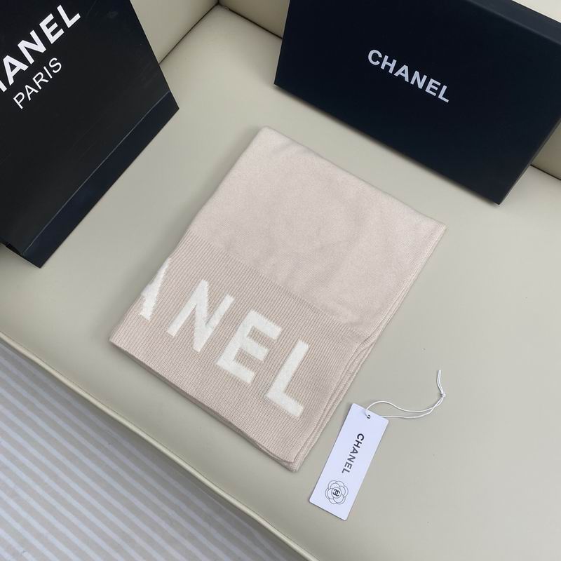 Chanel  scarf 168X60cm 55%绵羊毛45%山羊绒 E08 (9)