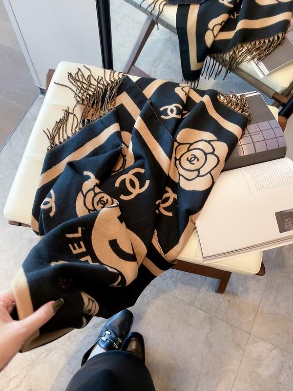 Chanel Scarf 60X170cm 100%顶级羊绒 E25 (11)