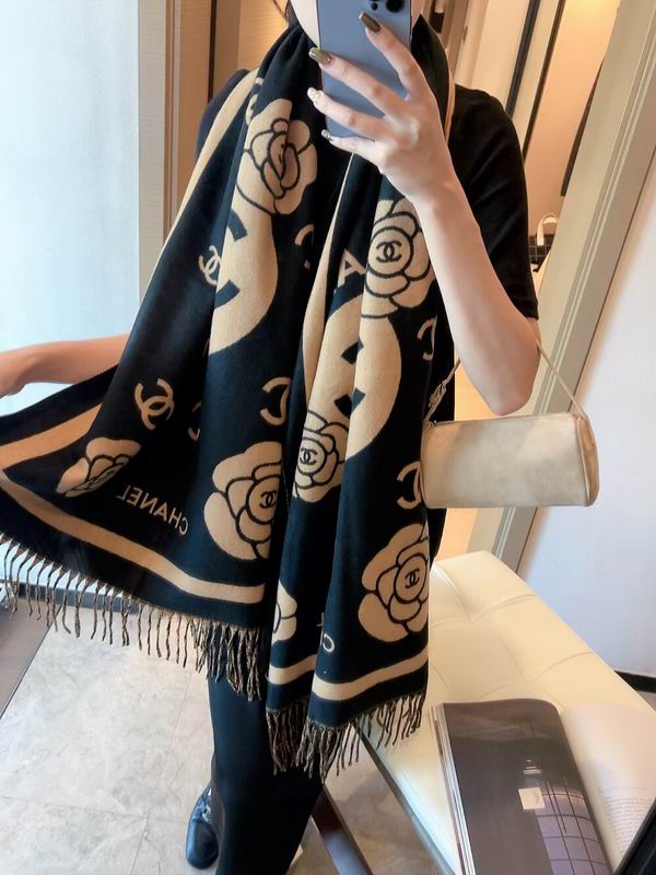 Chanel Scarf 60X170cm 100%顶级羊绒 E25 (12)