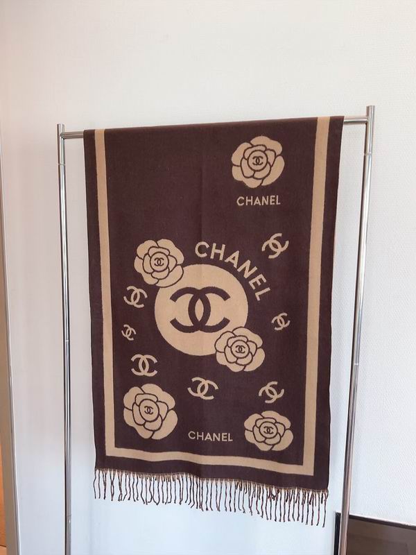 Chanel Scarf 60X170cm 100%顶级羊绒 E25 (7)