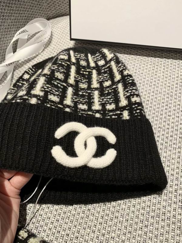 Chanel Scarf Hat Gloves 180X30cm E01 (5)