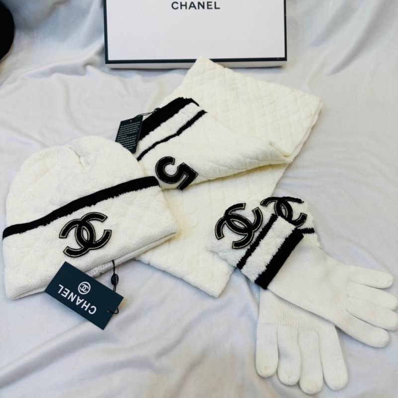 Chanel Scarf Hat Gloves hm (1)