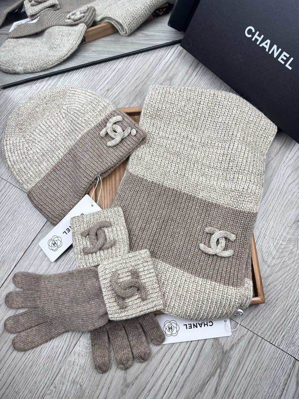 Chanel Scarf Hat Gloves hm (55)