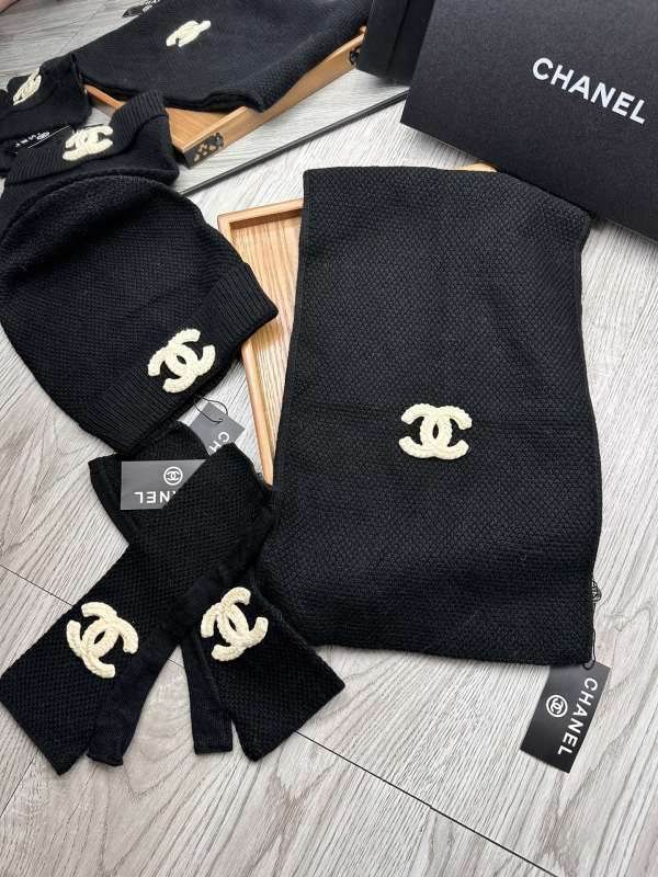 Chanel Scarf Hat Gloves hm (80)