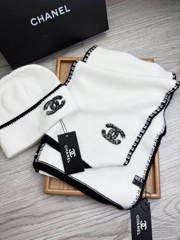 Chanel Scarf Hat hm (107)