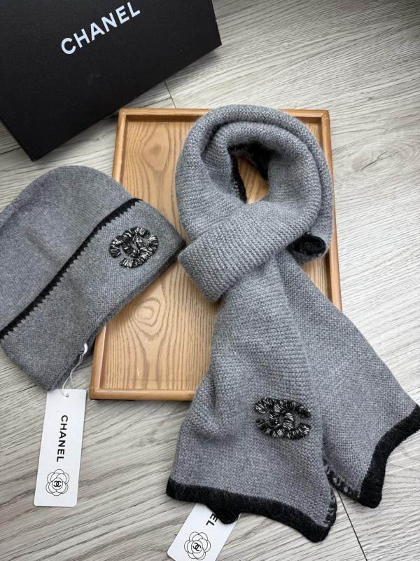 Chanel Scarf Hat hm (108)