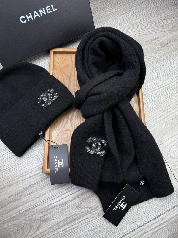 Chanel Scarf Hat hm (117)