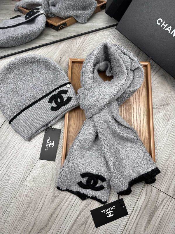 Chanel Scarf Hat hm (135)