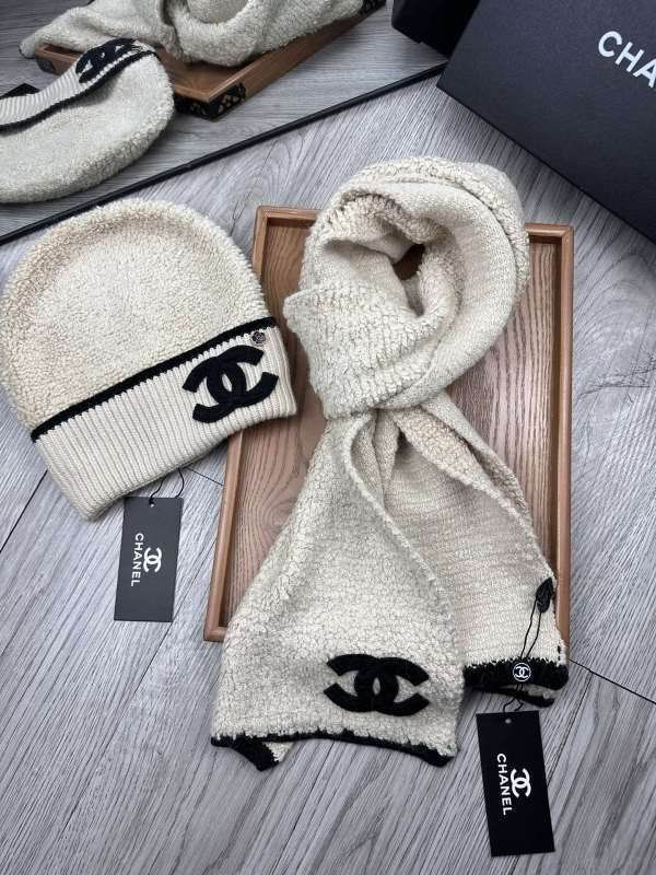 Chanel Scarf Hat hm (137)