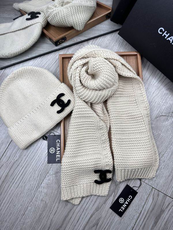 Chanel Scarf Hat hm (142)
