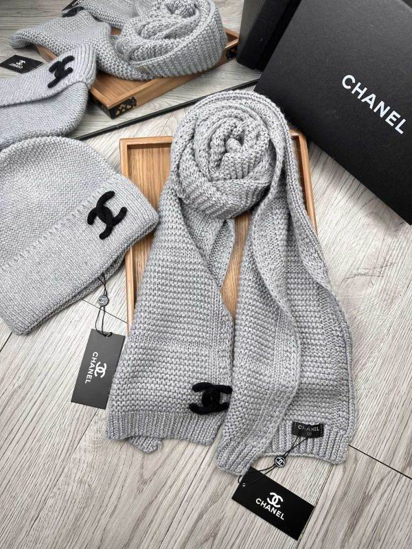 Chanel Scarf Hat hm (144)