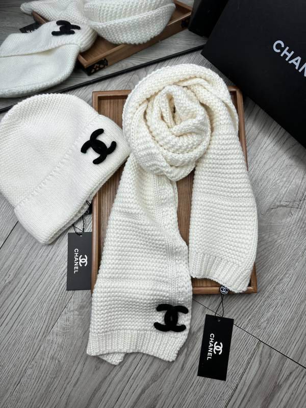 Chanel Scarf Hat hm (146)