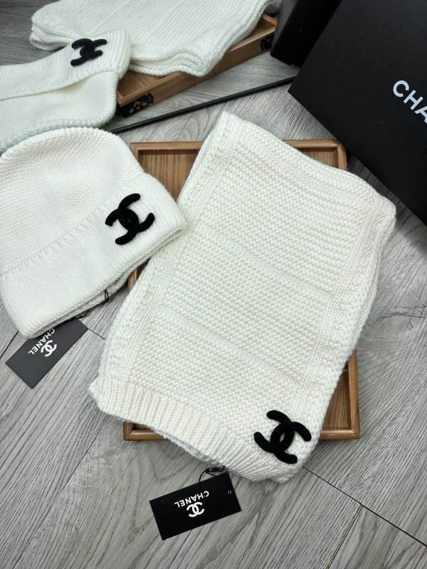 Chanel Scarf Hat hm (147)