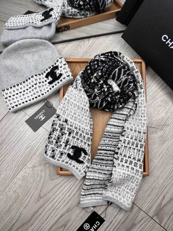 Chanel Scarf Hat hm (153)