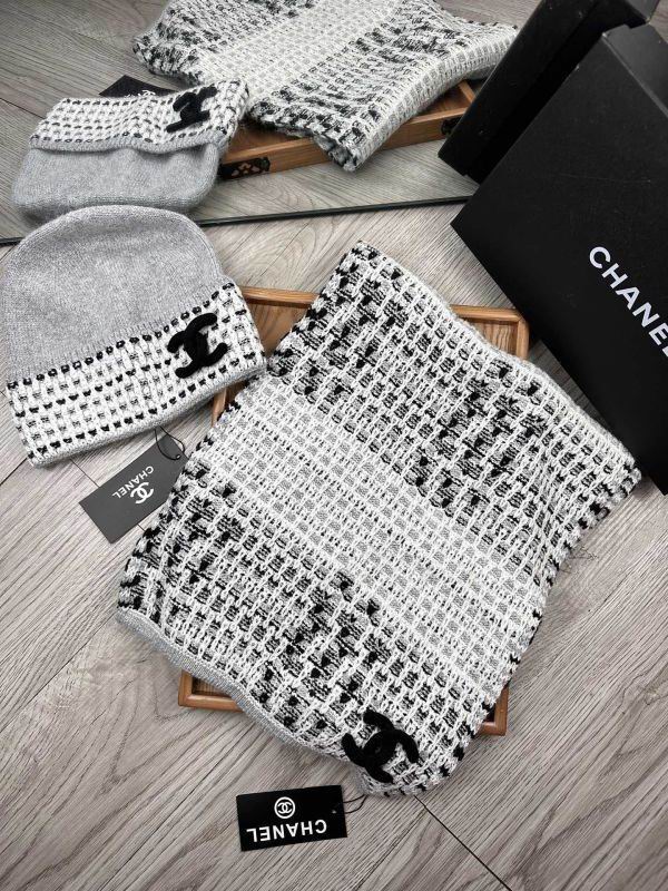 Chanel Scarf Hat hm (154)