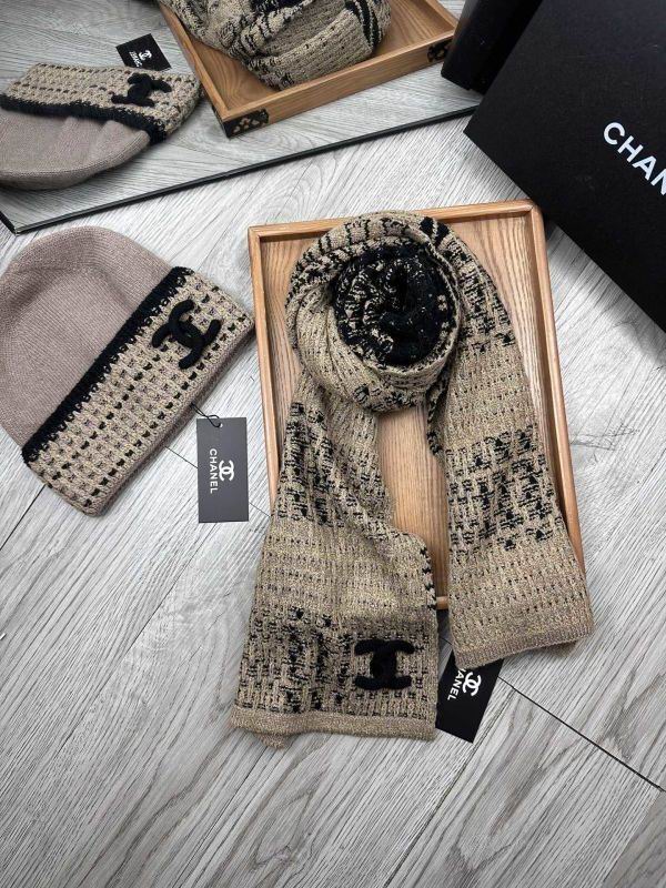 Chanel Scarf Hat hm (155)