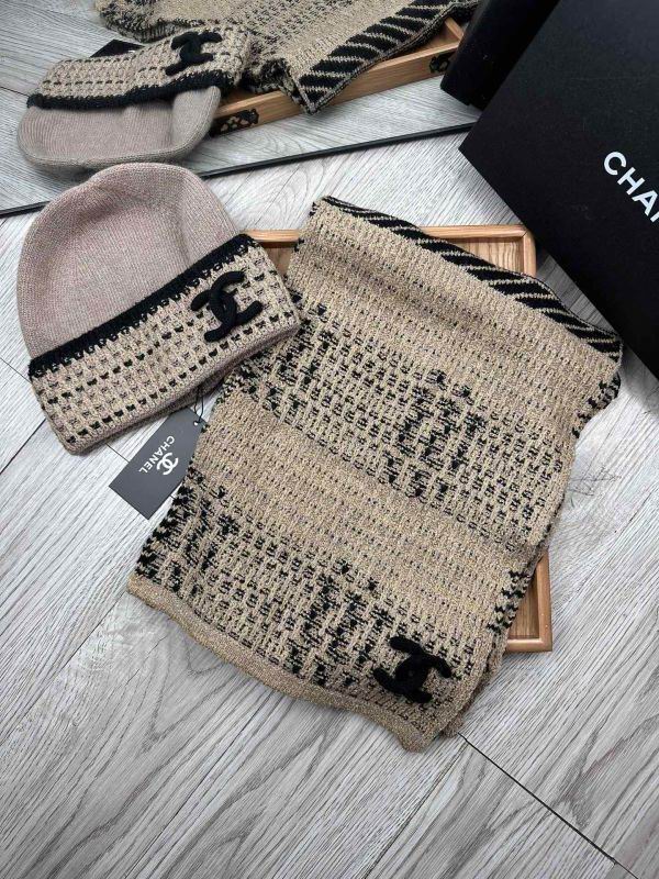 Chanel Scarf Hat hm (156)