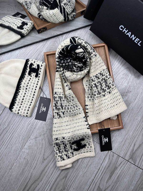 Chanel Scarf Hat hm (157)