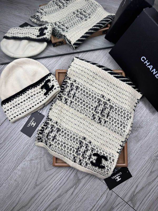 Chanel Scarf Hat hm (158)