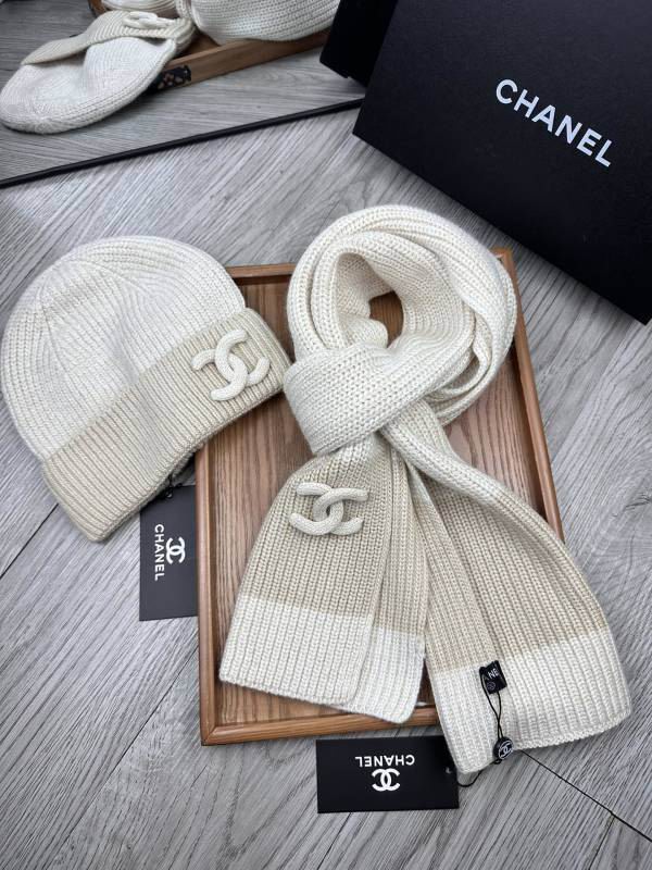 Chanel Scarf Hat hm (164)