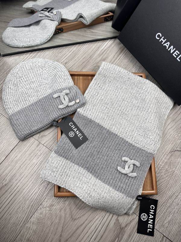 Chanel Scarf Hat hm (173)