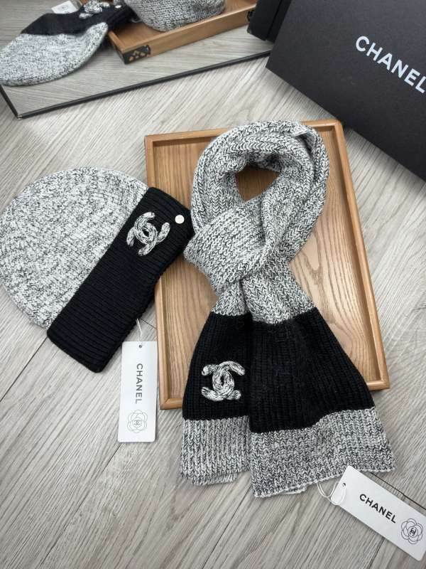 Chanel Scarf Hat hm (174)