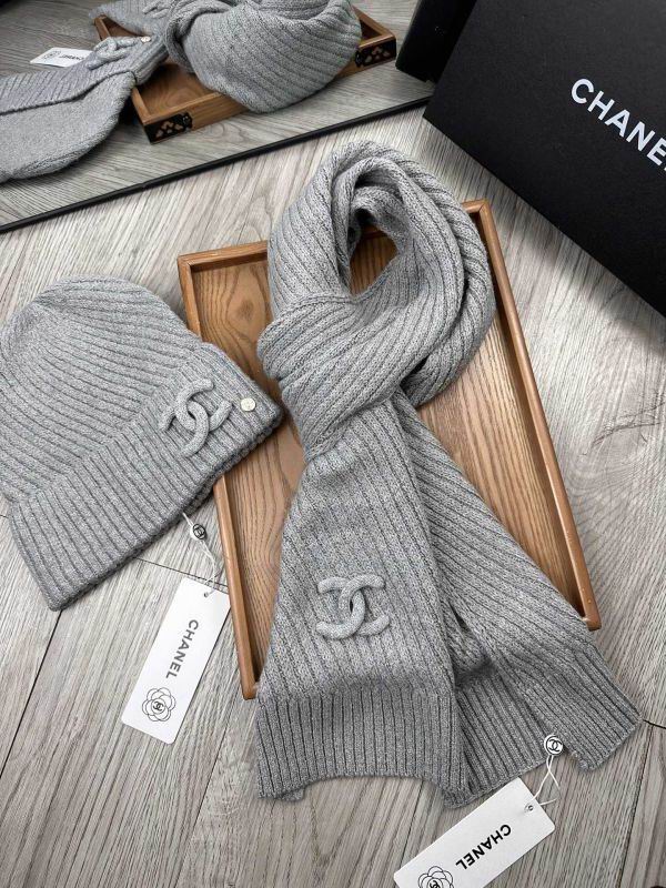 Chanel Scarf Hat hm (177)