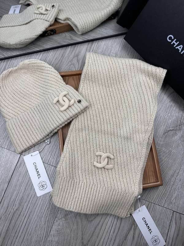 Chanel Scarf Hat hm (180)