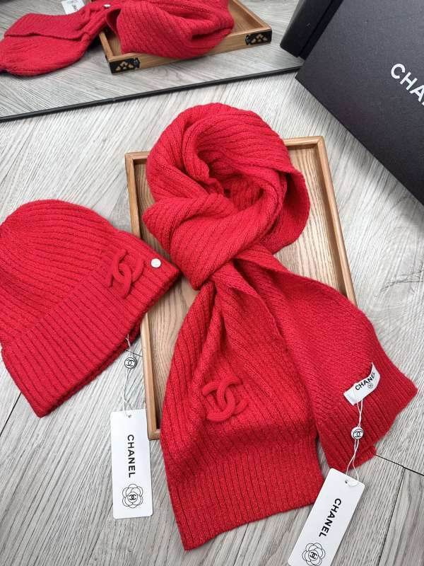 Chanel Scarf Hat hm (181)
