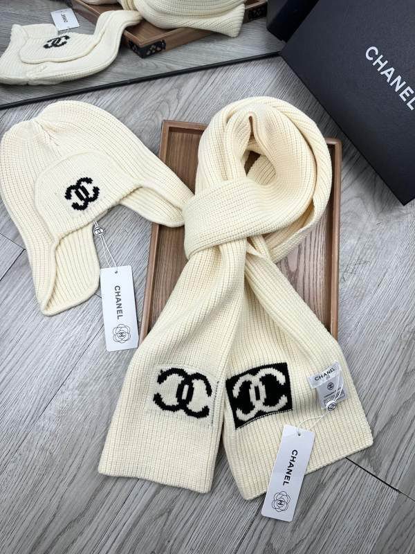 Chanel Scarf Hat hm (190)