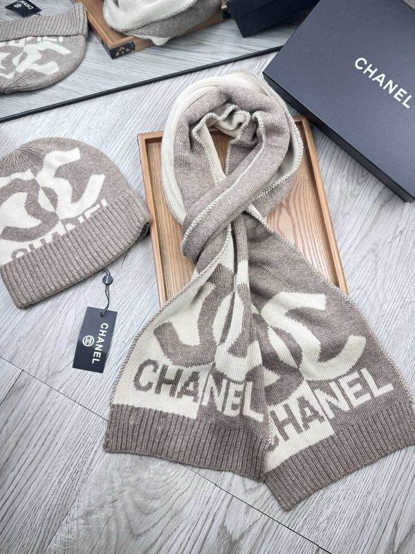 Chanel Scarf Hat hm (193)
