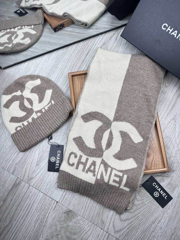 Chanel Scarf Hat hm (194)