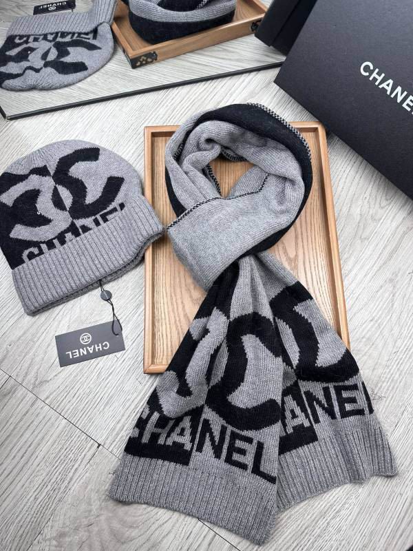 Chanel Scarf Hat hm (197)