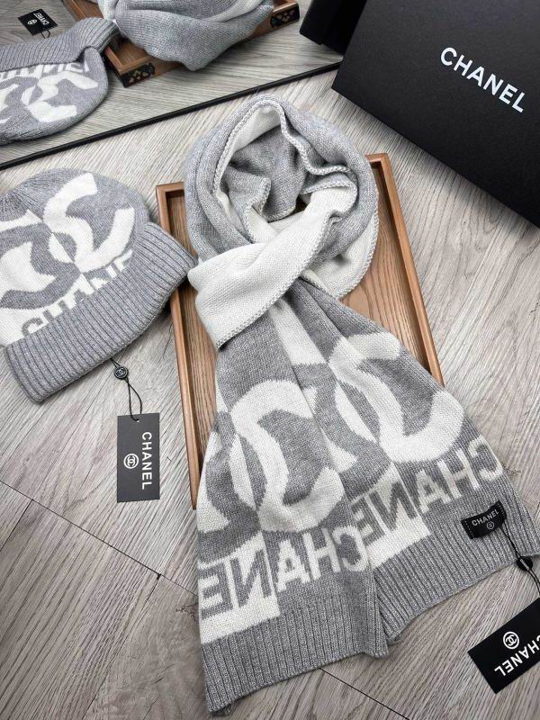 Chanel Scarf Hat hm (199)