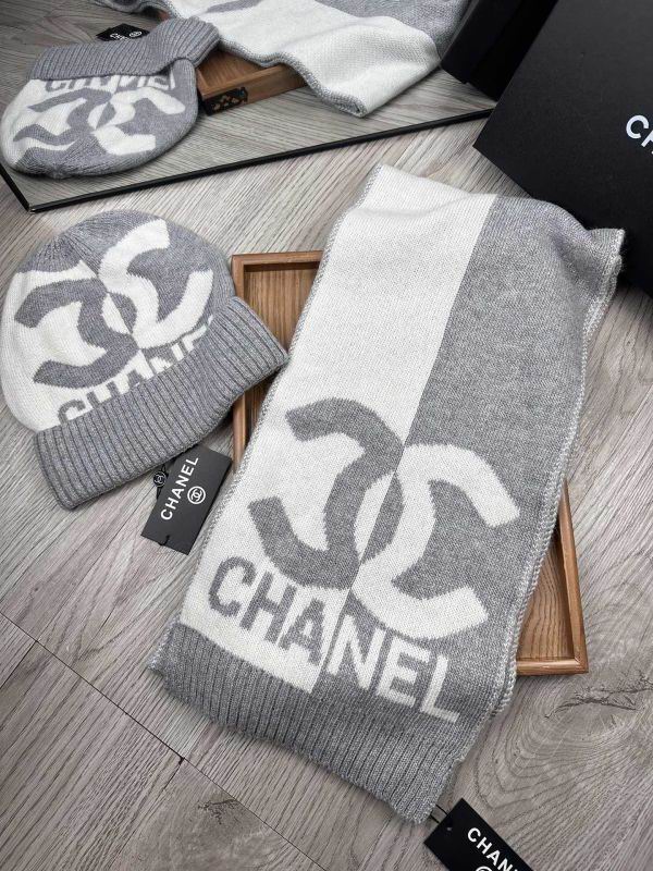 Chanel Scarf Hat hm (200)