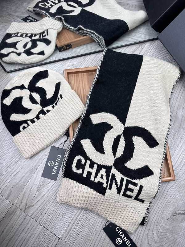 Chanel Scarf Hat hm (204)